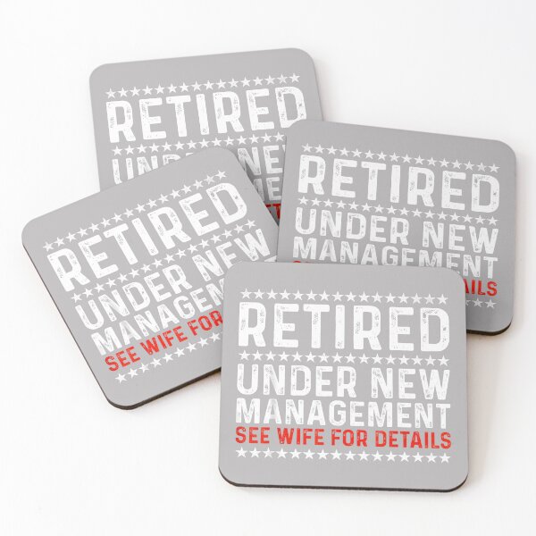 Item preview, Retired Under New Management See Wife Retirement Men Dad_4 designed and sold by GreggRoss.
