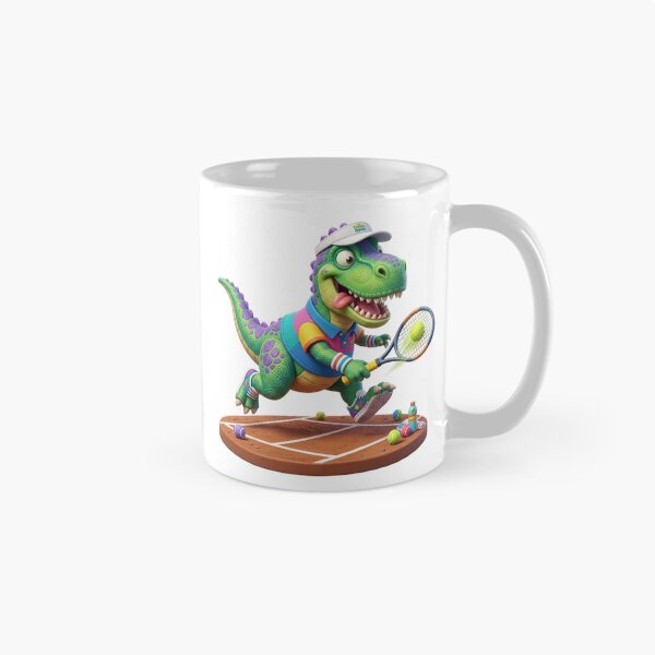Item preview, FUNNY TENNIS DINOSAUR designed and sold by likbatonboot.