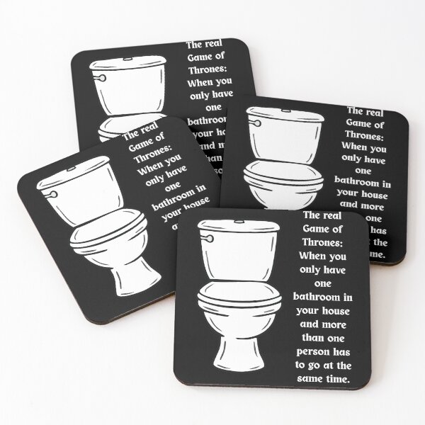Item preview, Silly bathroom humor designed and sold by Nene Bird Designs.