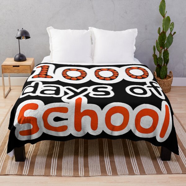 Item preview, 1000 Days Of School Basketball Milestone Fun Student designed and sold by allistermariam.