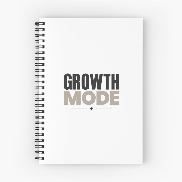 Item preview, Growth Mode | Motivational Minimalist Mindset Quote designed and sold by Irene Catchmind.
