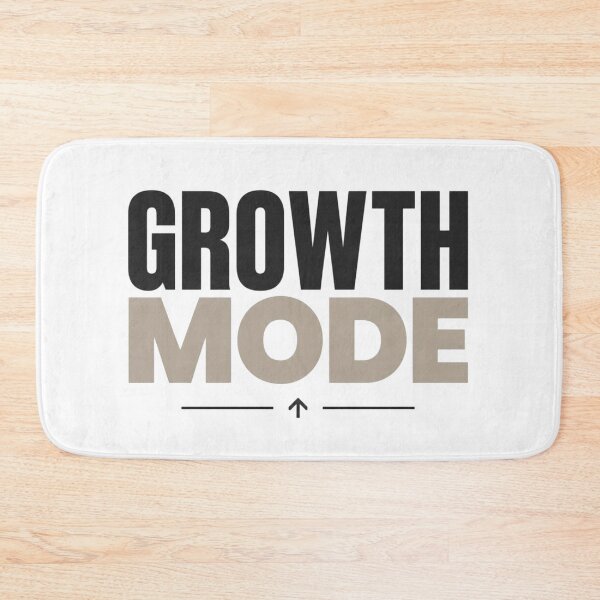 Item preview, Growth Mode | Motivational Minimalist Mindset Quote designed and sold by Irene Catchmind.