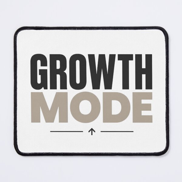 Item preview, Growth Mode | Motivational Minimalist Mindset Quote designed and sold by Irene Catchmind.