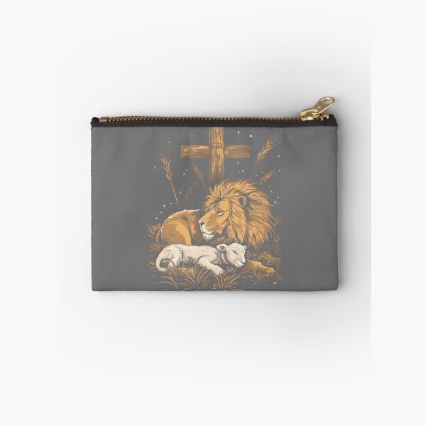 Item preview, Mens Christianity Lion Lamb Christian Cross Performance designed and sold by KristineLi.