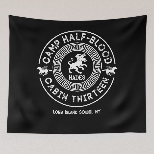 Item preview, Percy Jackson-Camp Half-Blood-Cabin Thirteen-Hades designed and sold by PastelWingg.