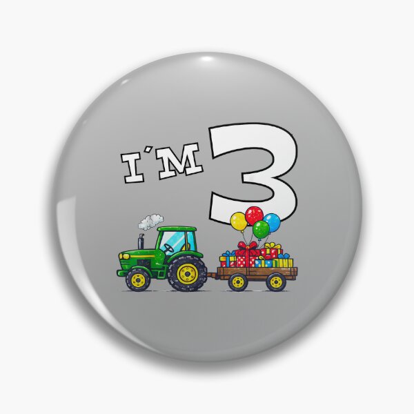Item preview, Farm Tractor 3rd Birthday Farmer 3 designed and sold by ArleneRowe.