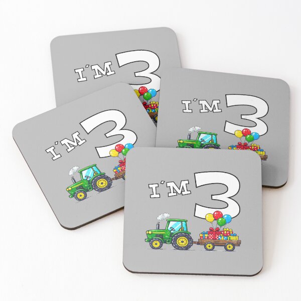 Item preview, Farm Tractor 3rd Birthday Farmer 3 designed and sold by ArleneRowe.