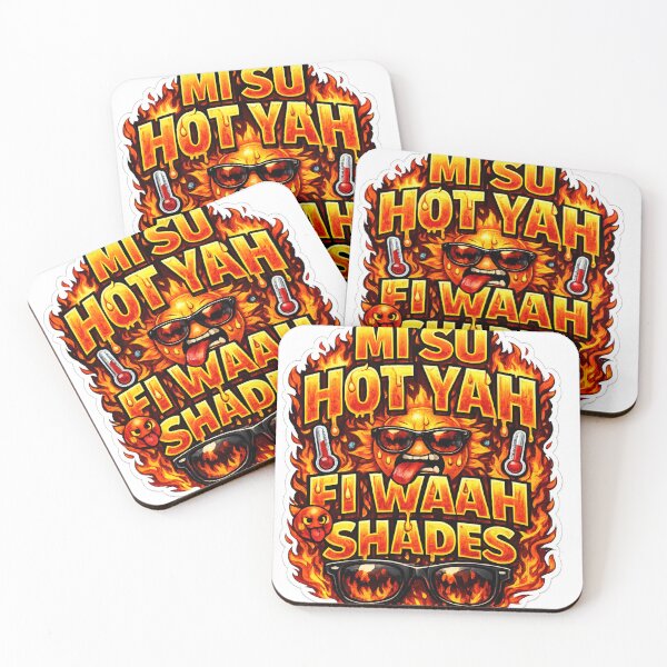 Item preview, Mi su hot yah fi waah shades Caribbean style designed and sold by Iresunfire.