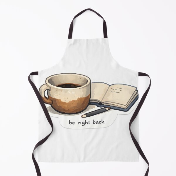 Item preview, Be Right Back Coffee Desk Design designed and sold by Naviora.