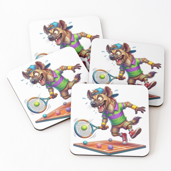 Item preview, FUNNY TENNIS HYENA designed and sold by likbatonboot.