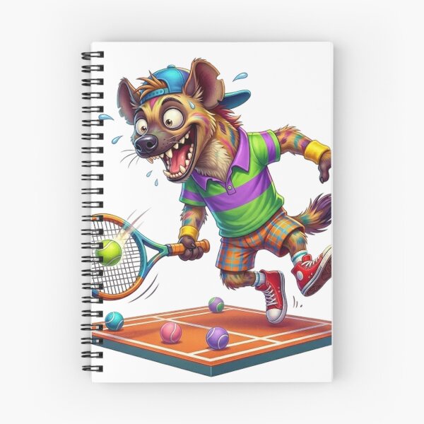 Item preview, FUNNY TENNIS HYENA designed and sold by likbatonboot.