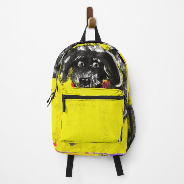 Item preview, Cheeky Charlie Scruffy Black Dog Fun Illustration designed and sold by sawsan-art.