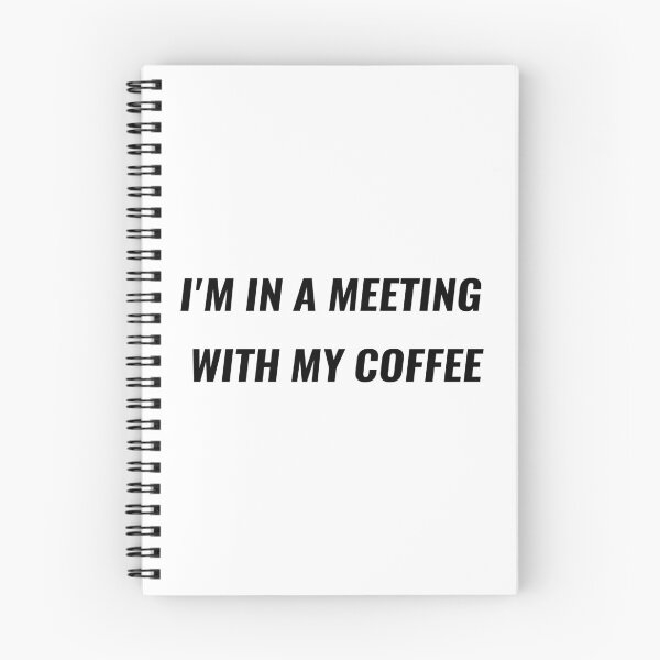Item preview, I'm In A Meeting With My Coffee T-Shirt – Funny Office Tee | Uncle Jichuan designed and sold by Uncle-Jichuan.