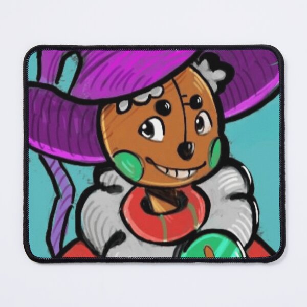Item preview, Quirky Scarecrow Clown Portrait Gothic Art Vibe designed and sold by sawsan-art.