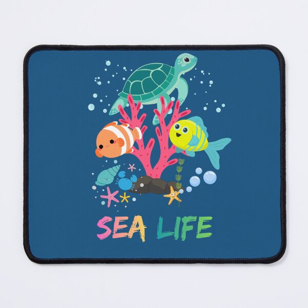 Item preview, Colorful ocean creatures thriving beneath the waves designed and sold by LEEVISWA.