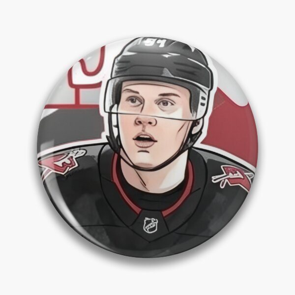 Item preview, Konsta Helenius 94 Dynamic Buffalo Hockey Art designed and sold by Thogan0416.