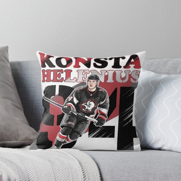 Item preview, Konsta Helenius 94 Dynamic Buffalo Hockey Art designed and sold by Thogan0416.