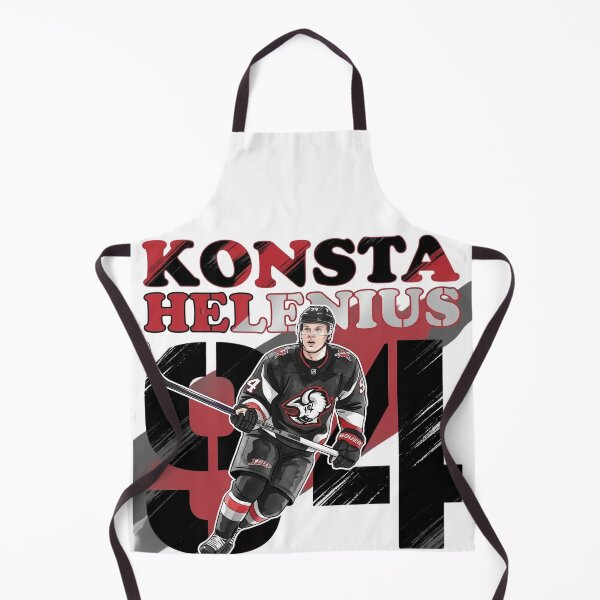 Item preview, Konsta Helenius 94 Dynamic Buffalo Hockey Art designed and sold by Thogan0416.