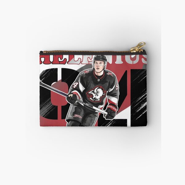 Item preview, Konsta Helenius 94 Dynamic Buffalo Hockey Art designed and sold by Thogan0416.