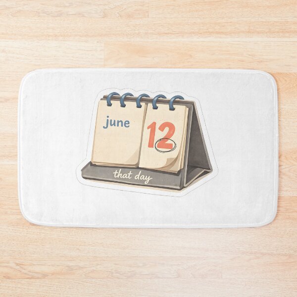Item preview, That Day Minimal Calendar Design designed and sold by Naviora.