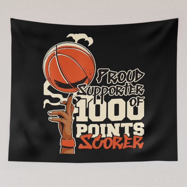 Item preview, 1000 Point Basketball Scorer Achievement Sports Celebration designed and sold by allistermariam.