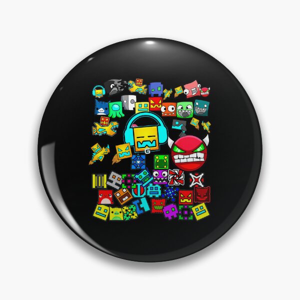 Item preview, Colorful Pixel Character Collection Retro Arcade Chaos Collage designed and sold by FGTV2021.