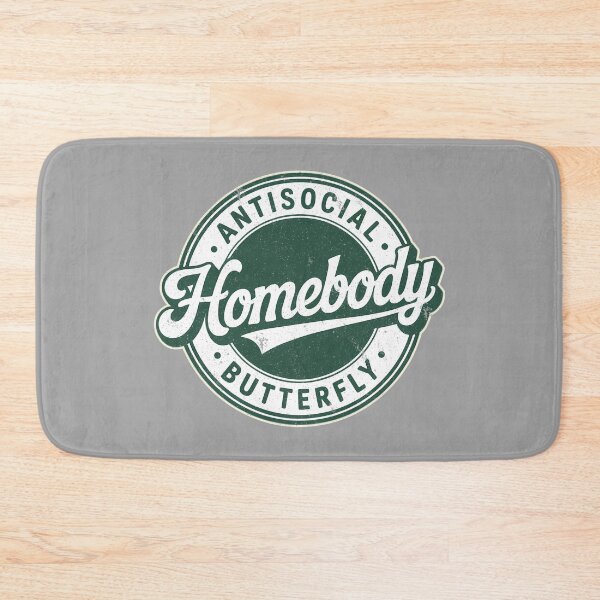 Item preview, Retro Badge Vintage Introvert Homebody Antisocial Butterfly Comfort Colors designed and sold by GreggRoss.