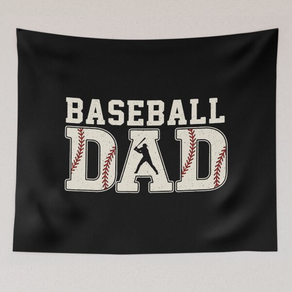 Item preview, Vintage Baseball Dad Sports Family Pride Distressed Lettering designed and sold by zamiokaline.