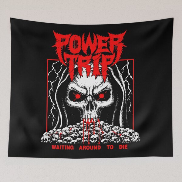 Item preview, Power Trip Waiting Around To Die designed and sold by PastelWingg.