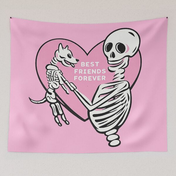 Item preview, Best friend skulls designed and sold by YChangShop.