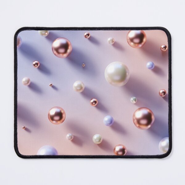 Item preview, Pastel Pink and Gold Pearls designed and sold by IntelliMindDesigns.