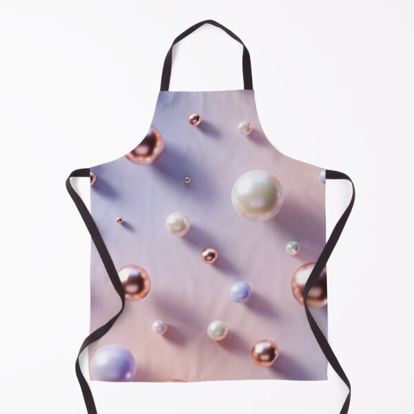 Artikelvorschau, Pastellrosa und goldene Perlen entworfen und verkauft von IntelliMindDesigns.