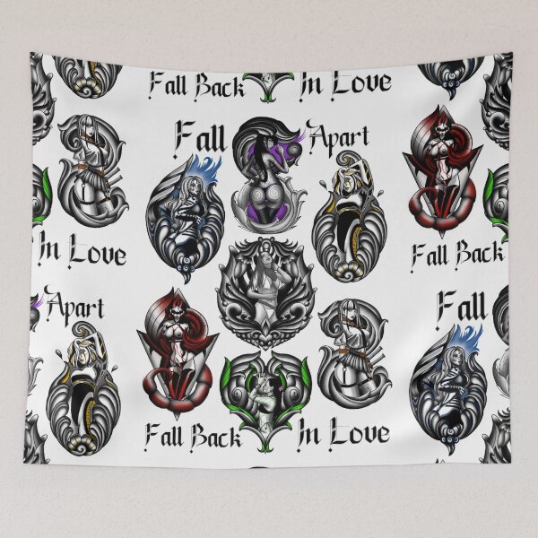 Item preview, Fall Apart — Fall Back In Love designed and sold by Rise Eternal Art Co.