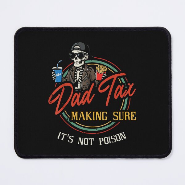 Item preview, Funny Dad Snack Tax Skeleton Classic T-Shirt designed and sold by LillyCustomTees.