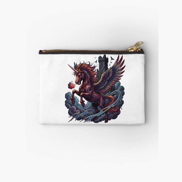 Item preview, Angry Unicorn Dark Fantasy Art. designed and sold by HorrorInkStudio.