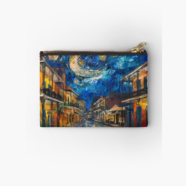 Item preview, New Orleans French Quarter Starry Night Print | Van Gogh Style Art designed and sold by GSizzle1.