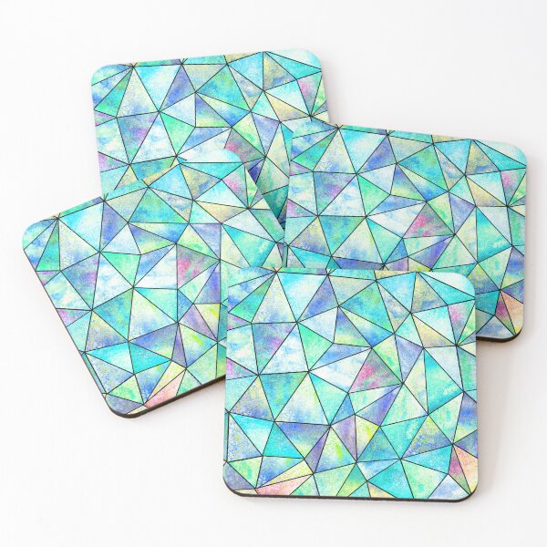Item preview, Blue  Triangles designed and sold by The Painted Lamb.