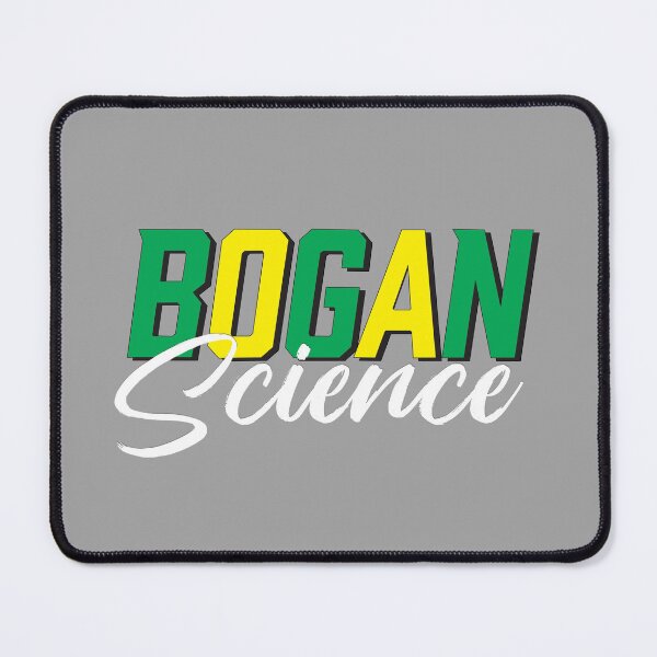 Item preview, Green & Gold Bogan Science Tee designed and sold by Piss Take .