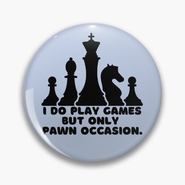 Item preview, On Pawn Occasion – Chess Pun Design designed and sold by ThisIsDebbie.