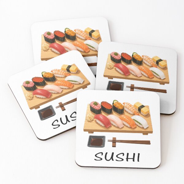 Item preview, Sushi - The most famous Japanese food - designed and sold by KOSHIN-NO-KAZE.
