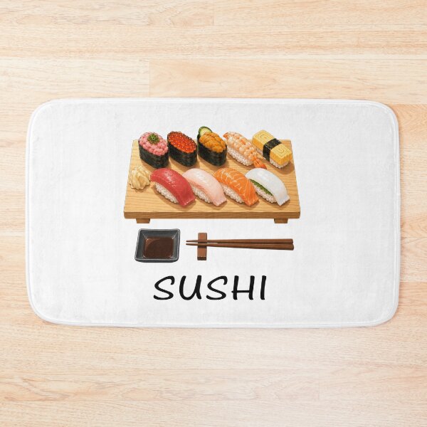 Item preview, Sushi - The most famous Japanese food - designed and sold by KOSHIN-NO-KAZE.