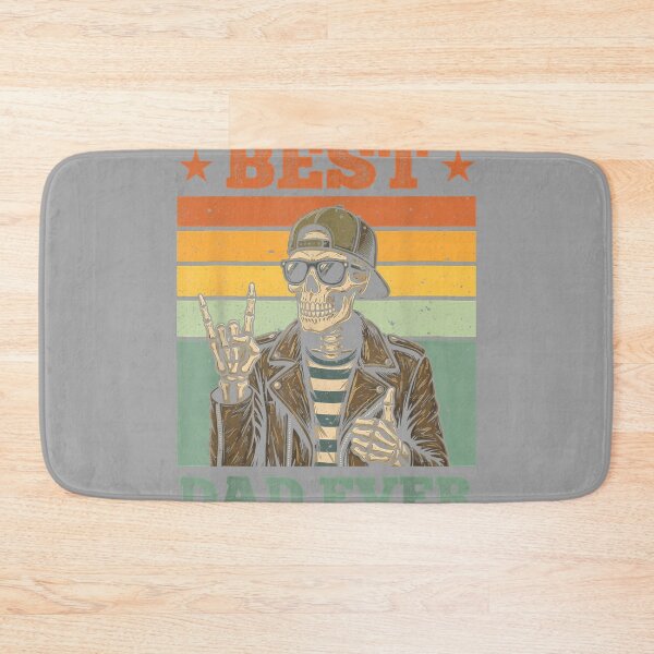 Item preview, Retro Best Dad Ever Skeleton Funny Fathers Day Proud Dad designed and sold by GreggRoss.