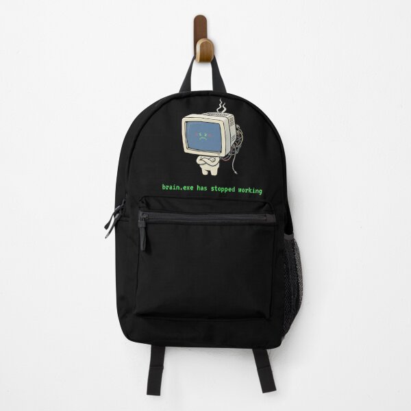Item preview, Brain.exe Has Stopped Working Funny Retro Computer designed and sold by how-is-design.
