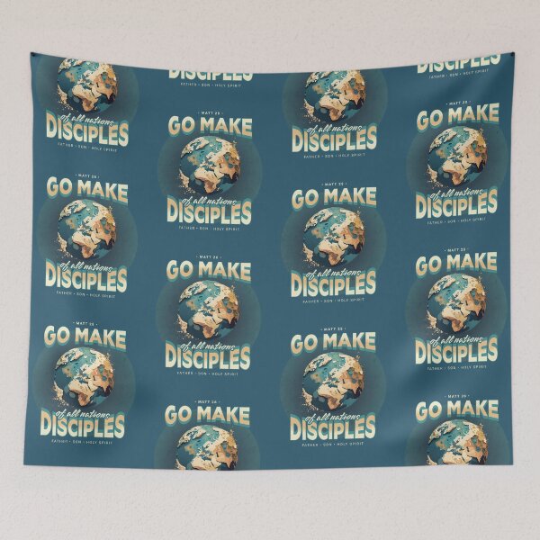 Item preview, Go Make Disciples Faith Looks Good designed and sold by FaithLooksGood.