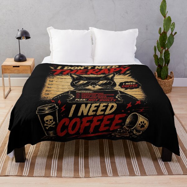 Item preview, Funny Coffee Addict Cat Mugshot Vintage Caffeine Humor designed and sold by Modaozushi216.