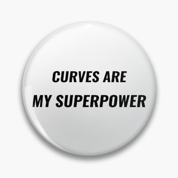 Item preview, Curves Are My Superpower T-Shirt – Plus Size Confidence Tee | Uncle Jichuan designed and sold by Uncle-Jichuan.