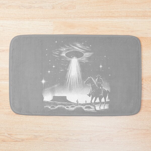Item preview, Retro Cowboy UFO Desert Encounter Vintage Sci-Fi Tee designed and sold by GreggRoss.