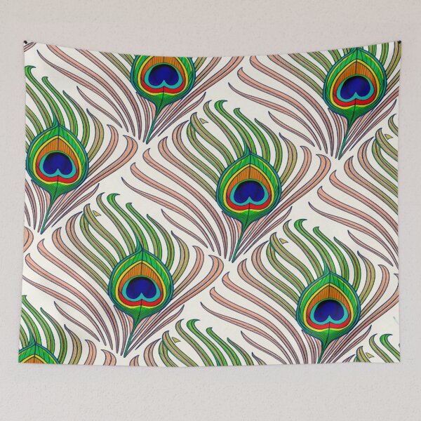 Item preview, Peacock Feather Pattern designed and sold by ViaARTfactory.