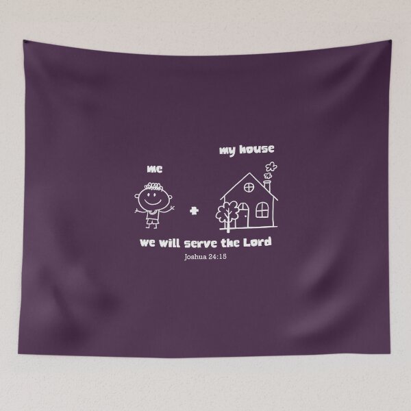 Item preview, As For Me and My House We Will Serve the Lord Boy Faith Looks Good designed and sold by FaithLooksGood.
