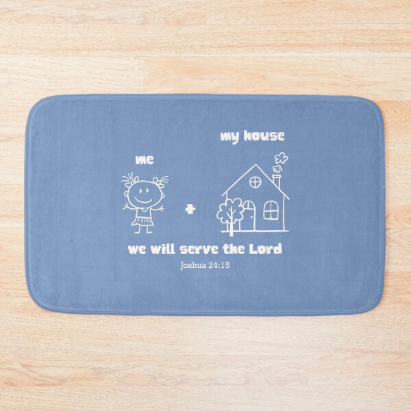 Item preview, As For Me and My House We Will Serve the Lord Girl Faith Looks Good designed and sold by FaithLooksGood.